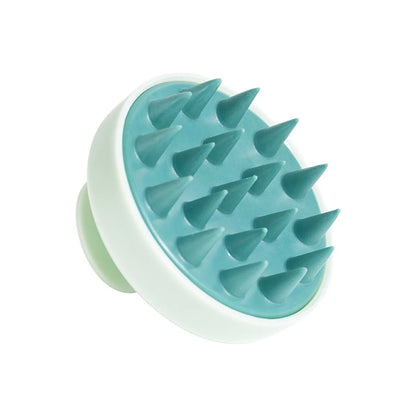 1Pcs Silicone Scalp Massager and Shampoo Brush, Manual, No Fragrance, ABS Plastic Handle, Plastic Bristles, Suitable for Normal